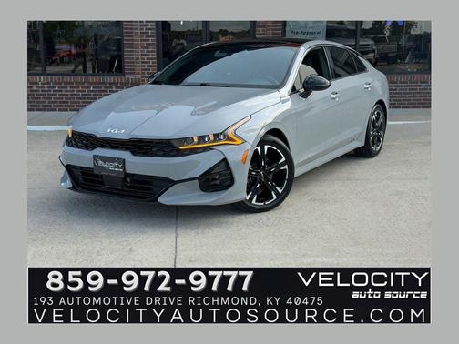 Wolf Gray 2022 Kia K5 GT-Line Sedan