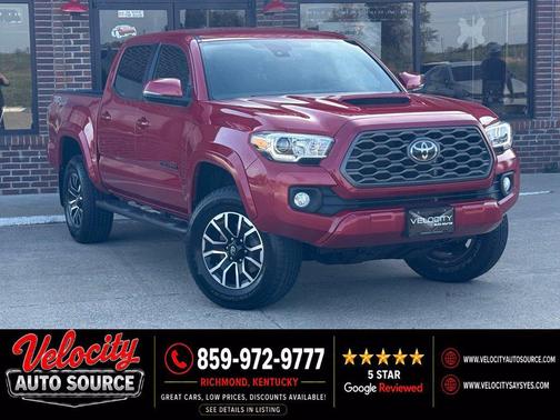 Barcelona Red Metallic 2020 Toyota Tacoma TRD Sport