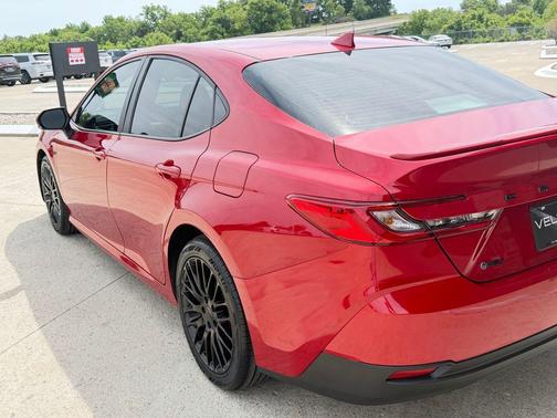 Supersonic Red 2025 Toyota Camry LE