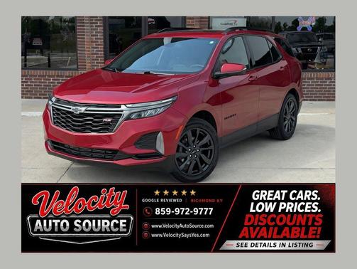 Radiant Red Tintcoat 2023 Chevrolet Equinox AWD RS