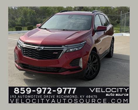 Radiant Red Tintcoat 2023 Chevrolet Equinox AWD RS