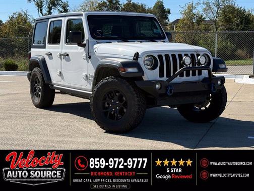Bright White Clearcoat 2018 Jeep Wrangler Unlimited Sport