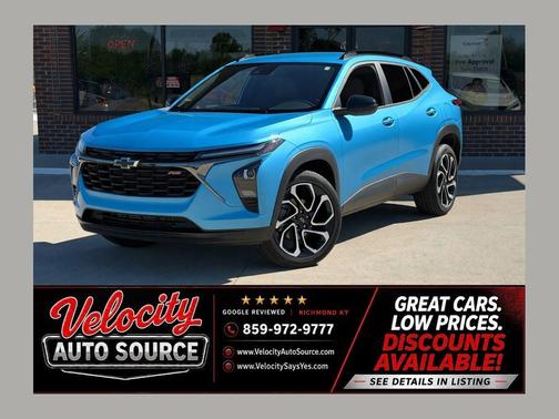 Marina Blue Metallic 2025 Chevrolet Trax FWD 2RS