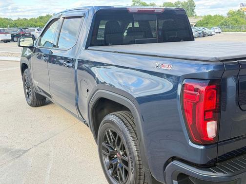 Pacific Blue Metallic 2021 GMC Sierra 1500 Elevation