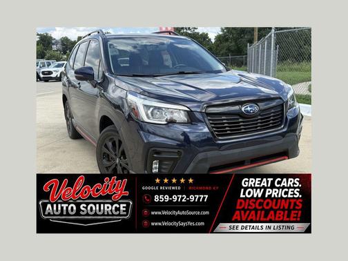 Dark Blue Pearl 2019 Subaru Forester Sport