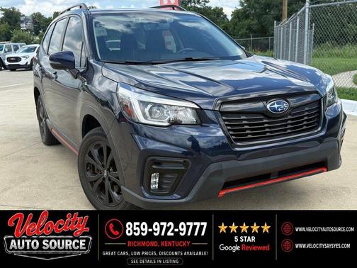 Dark Blue Pearl 2019 Subaru Forester Sport