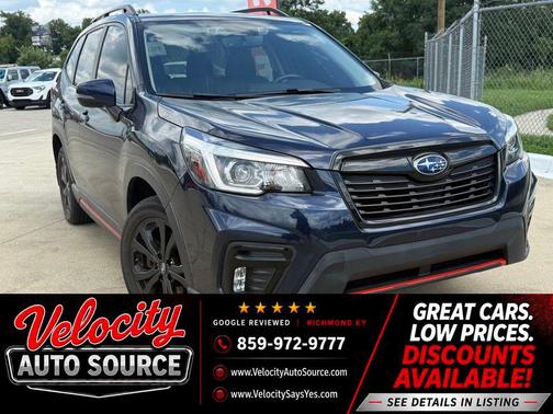 Dark Blue Pearl 2019 Subaru Forester Sport