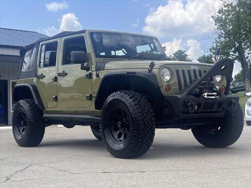 Commando Green 2013 Jeep Wrangler Unlimited Sport