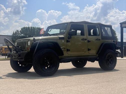 Commando Green 2013 Jeep Wrangler Unlimited Sport