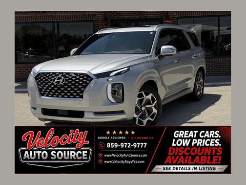 Typhoon Silver 2022 Hyundai PALISADE Calligraphy
