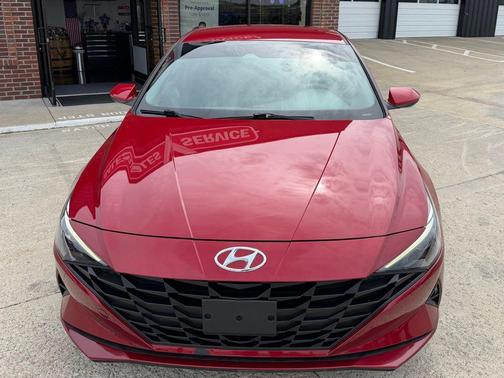 Scarlet Red Pearl 2023 Hyundai ELANTRA SEL