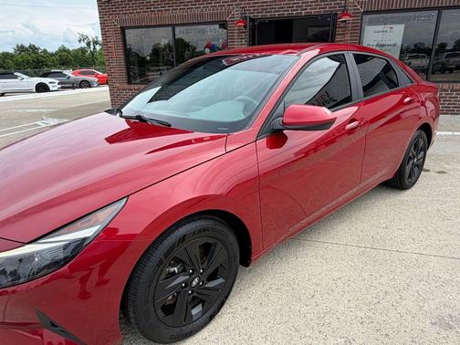 Scarlet Red Pearl 2023 Hyundai ELANTRA SEL