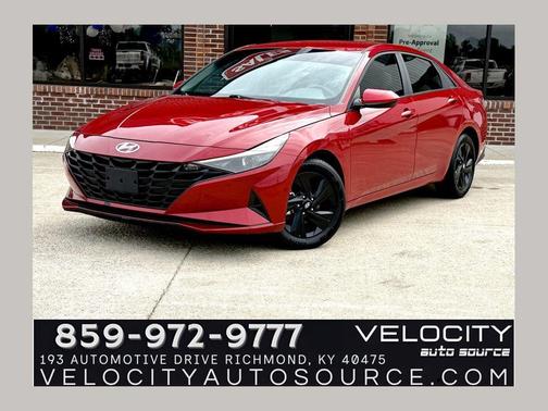 Scarlet Red Pearl 2023 Hyundai ELANTRA SEL