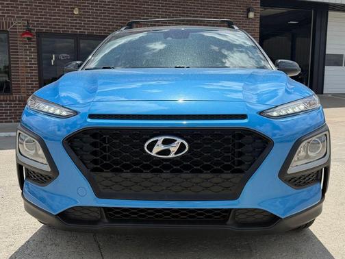 Surf Blue w/Dark Gray Roof 2020 Hyundai KONA SEL