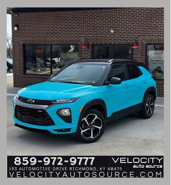 Oasis Blue 2021 Chevrolet Trailblazer RS