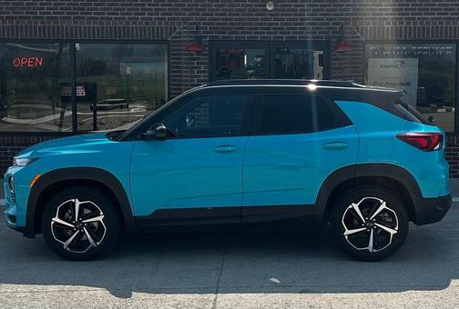 Oasis Blue 2021 Chevrolet Trailblazer RS