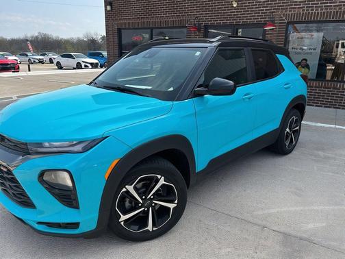Oasis Blue 2021 Chevrolet Trailblazer RS