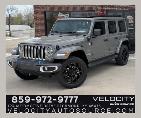 Sting-Gray Clearcoat 2023 Jeep Wrangler 4xe Sahara