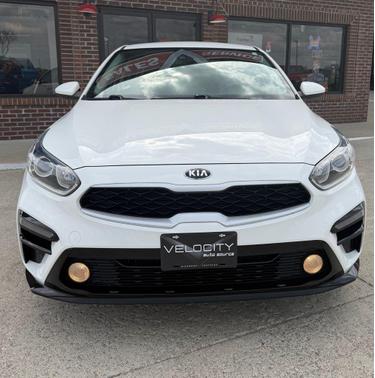 Clear White 2019 Kia Forte LXS