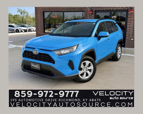 Blue Flame 2019 Toyota RAV4 LE
