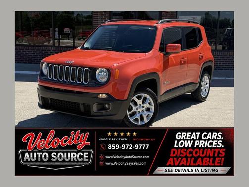 Omaha Orange 2017 Jeep Renegade Latitude
