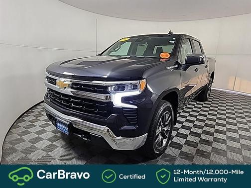 Dark Ash Metallic 2022 Chevrolet Silverado 1500 LT