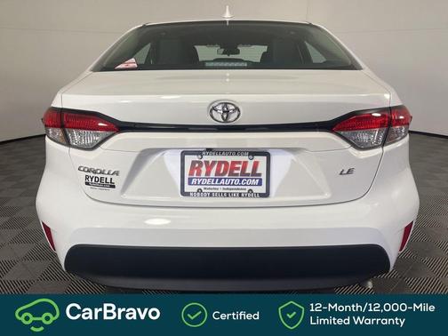 White 2025 Toyota Corolla LE