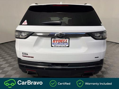Summit White 2019 Chevrolet Traverse Premier