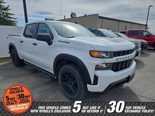Summit White 2021 Chevrolet Silverado 1500 Custom