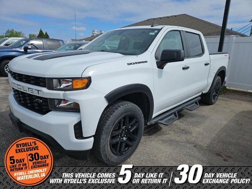 Summit White 2021 Chevrolet Silverado 1500 Custom