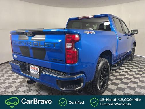 Glacier Blue Metallic 2023 Chevrolet Silverado 1500 Custom