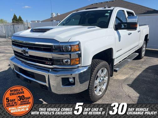 Summit White 2019 Chevrolet Silverado 2500 LTZ
