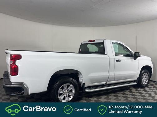Summit White 2025 Chevrolet Silverado 1500 WT