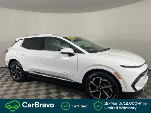 Summit White 2024 Chevrolet Equinox EV LT