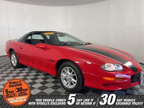 Bright Rally Red 2001 Chevrolet Camaro Z28