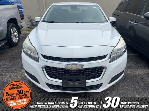 Summit White 2015 Chevrolet Malibu 1LT