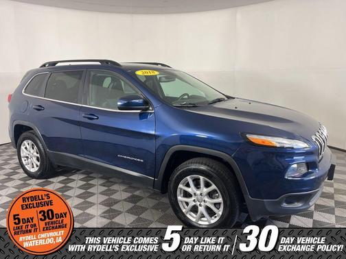 Patriot Blue Pearlcoat 2018 Jeep Cherokee Latitude Plus