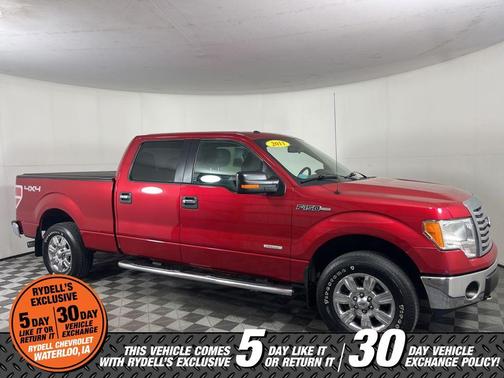 Vermillion Red 2011 Ford F-150 XLT