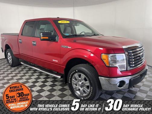 Vermillion Red 2011 Ford F-150 XLT
