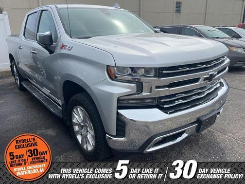 Silver Ice Metallic 2019 Chevrolet Silverado 1500 LTZ