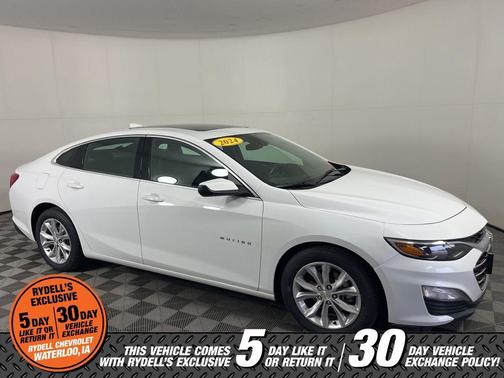 Summit White 2024 Chevrolet Malibu LT