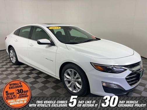 Summit White 2024 Chevrolet Malibu LT