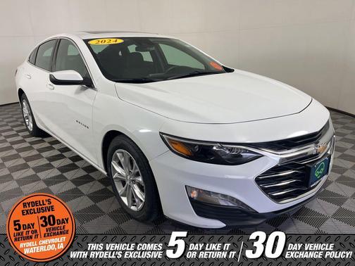 Summit White 2024 Chevrolet Malibu LT
