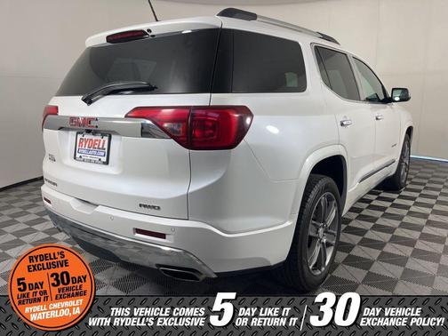 White Frost Tri-Coat 2017 GMC Acadia Denali