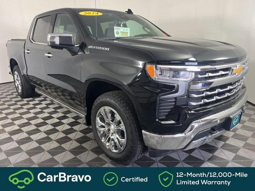 Black 2024 Chevrolet Silverado 1500 LTZ