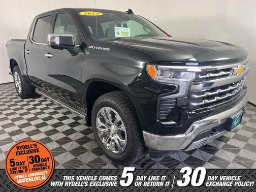 Black 2024 Chevrolet Silverado 1500 LTZ