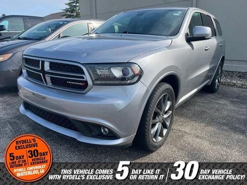 Billet Clearcoat Metallic 2017 Dodge Durango GT