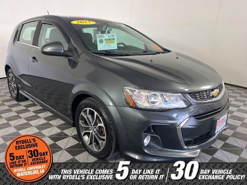 Nightfall Gray Metallic 2017 Chevrolet Sonic LT