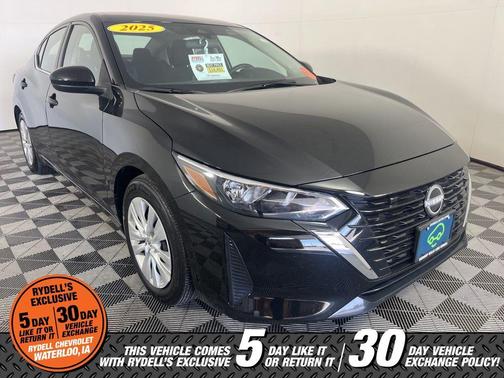 Black 2025 Nissan Sentra S