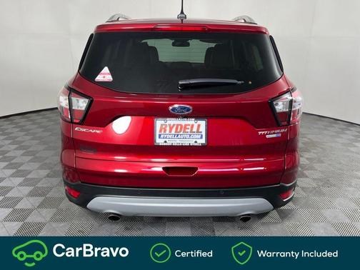 Ruby Red Metallic 2018 Ford Escape Titanium